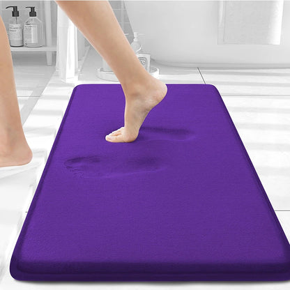Olanly Silicone Memory Foam Non-Slip Bath Mat