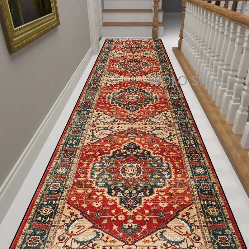 Bohemian Long Corridor Non-Slip Runner Rug