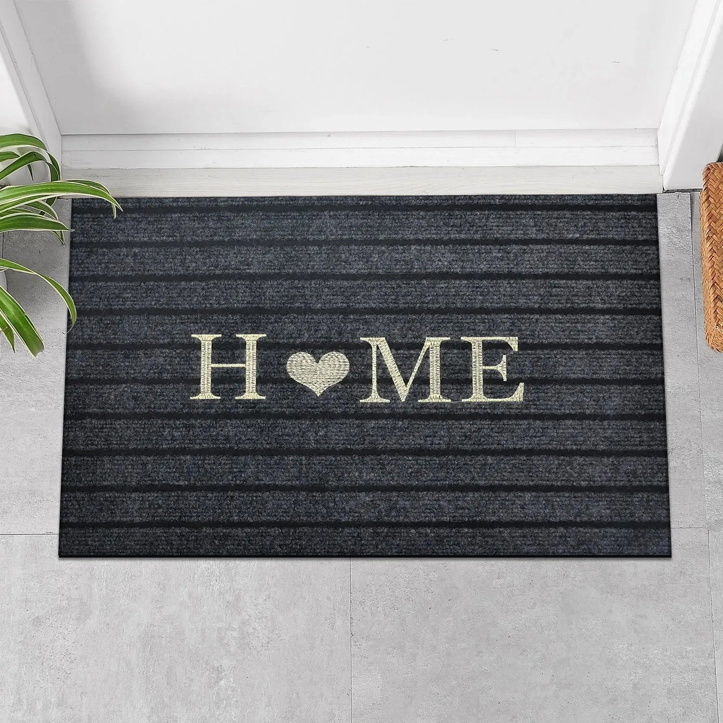 Pet Friendly Paw Print Door Mat