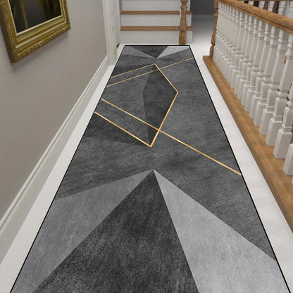 Modern Long Corridor Non-Slip Runner Rug