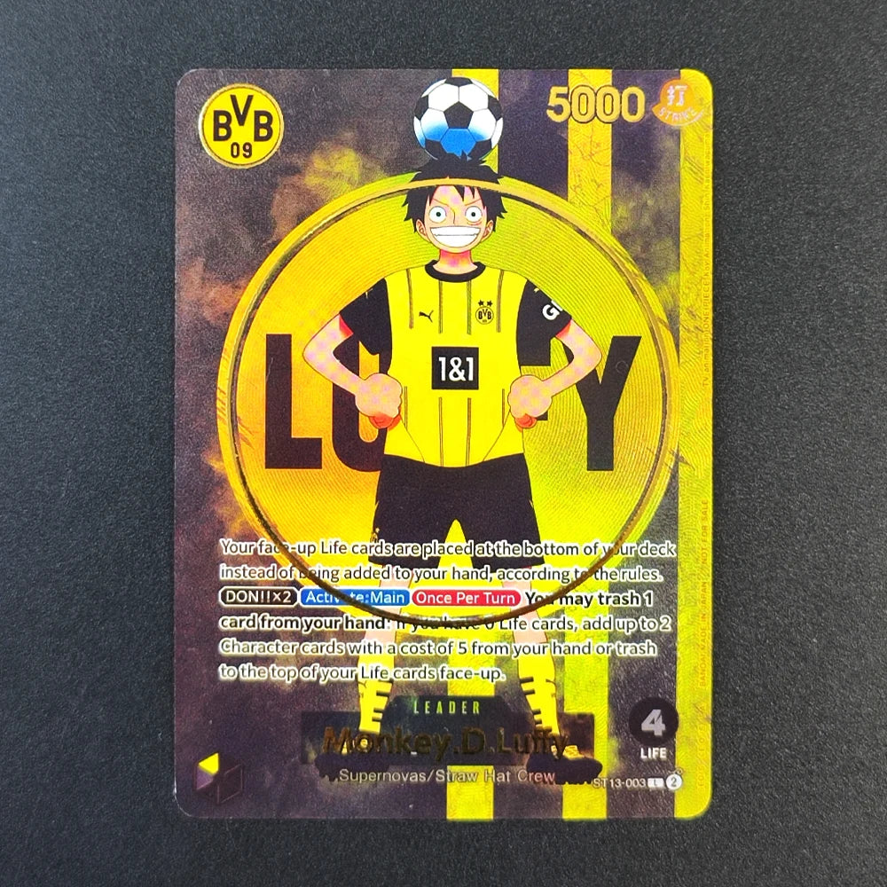 One Piece Dodgers Luffy Ace EB02 010 Foil Promo Card