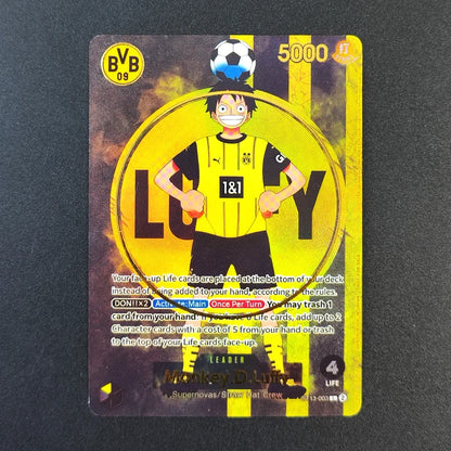 One Piece Dodgers Luffy Ace EB02 010 Foil Promo Card