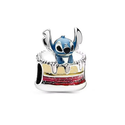 Disney 925 Silver Puppy Charm Bead For Bracelet Jewelry