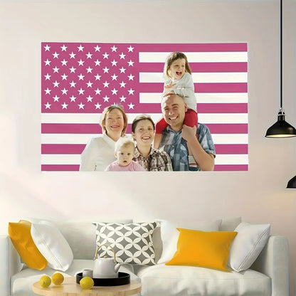 VIKAMA Custom Flag Tapestry, Personalized With Your Design, Logo, or Text. Ideal for Wall Decor in Living Rooms. home