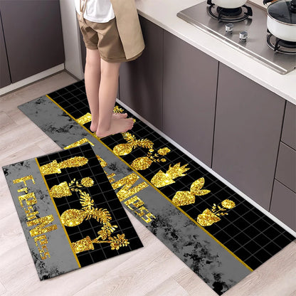 VIKAMA Kitchen Floor Mat Long Carpet Entrance Door Living Room Bedroom Rug