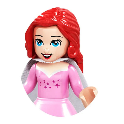 Disney Princess Character Building Blocks Toy Set