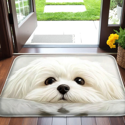 Cartoon Cat Door Mat Soft Comfortable Non-Slip Bedroom Living Room Entrance Floor Carpet Hand Washable Home Decor