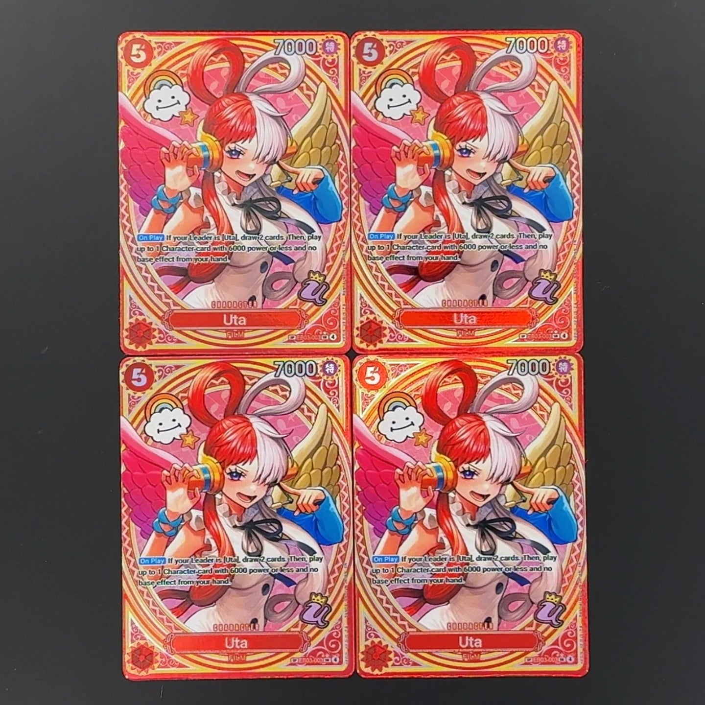 One Piece EB03 Heroines SP Textured Foil Card Set