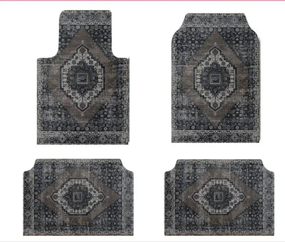 Bohemian American Retro Anti-Slip Washable Area Rug Set