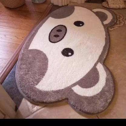 Cat paw soft non-slip kids floor mat