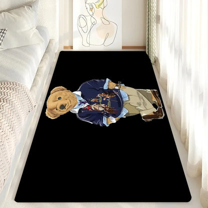 Cute Teddy Bear Non-Slip Floor Mat