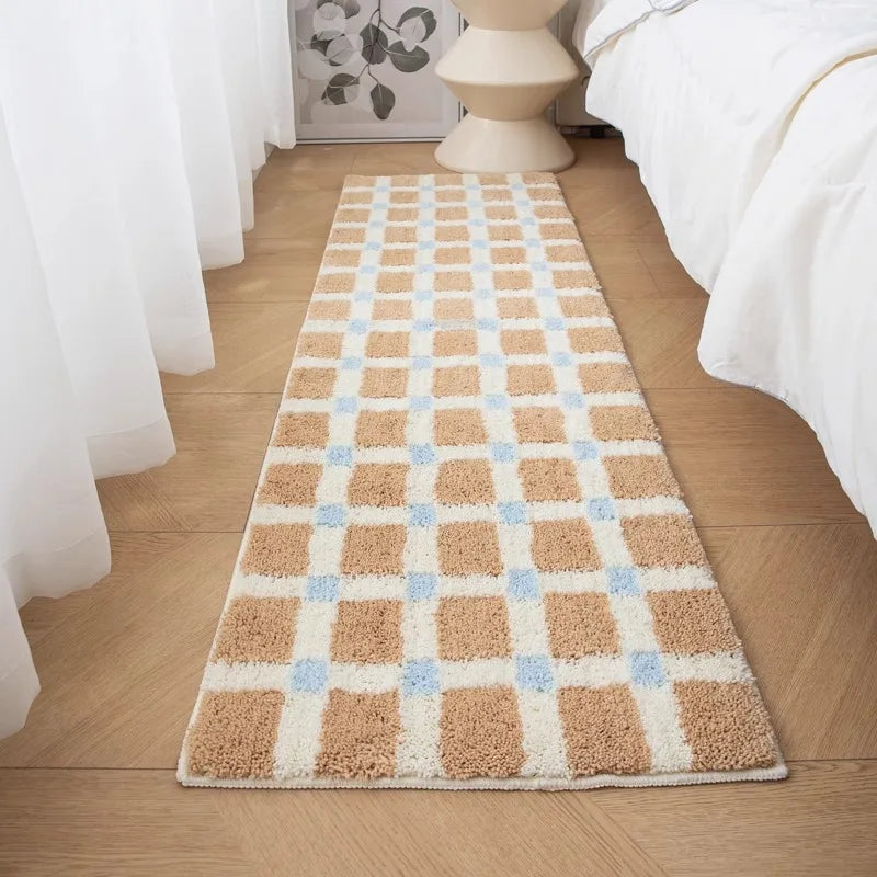 Bedside Thickened Carpet Bedroom Rug Sofa Cushion Bay Window Mat Bathroom Absorbent Non-Slip Floor Rug Home Decor