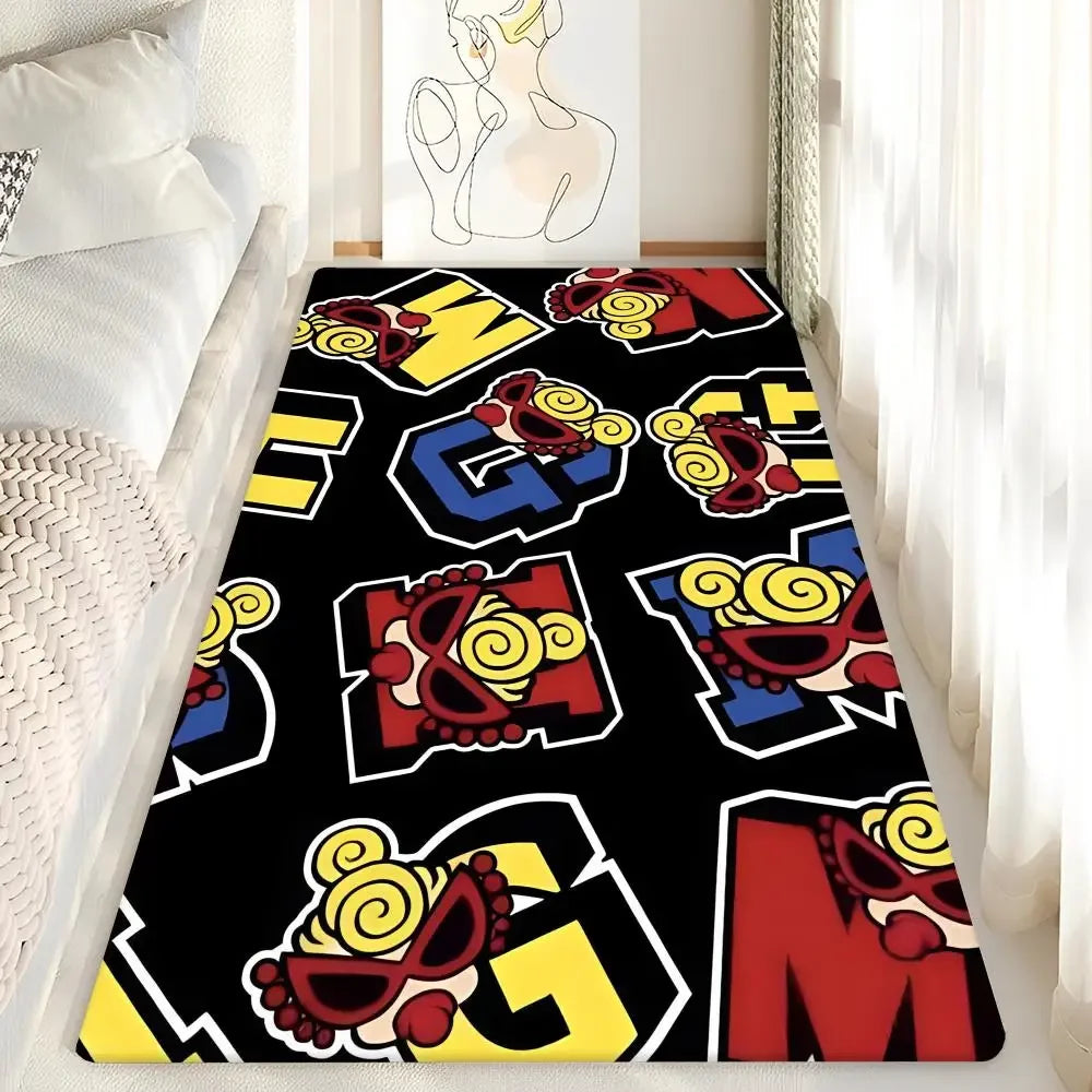 VIKAMA Washable Non-Slip Kids Room Rug