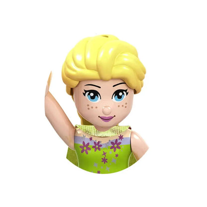 Disney Princess Character Building Blocks Toy Set
