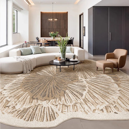French Style Light Luxury Irregular Fluffy Area Rug