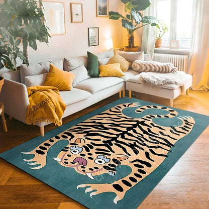 Bohemian Tiger Floral Rug
