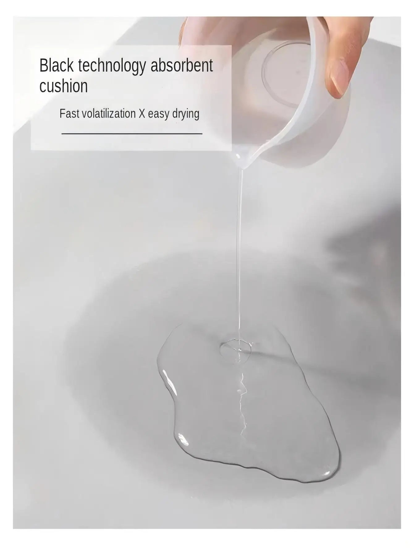 Quick-dry non-slip absorbent bath mat