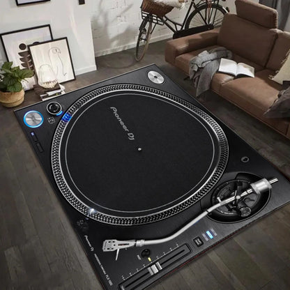 Musical Instruments Non-Slip Area Rug