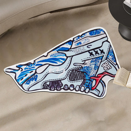 Sneaker Style Non-Slip Absorbent Doormat