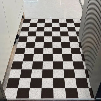 PVC washable anti-dirt cartoon door mat