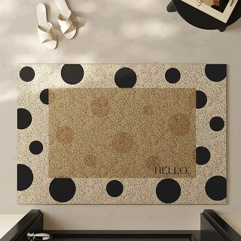 Modern Geometric Abstract Floor Mat