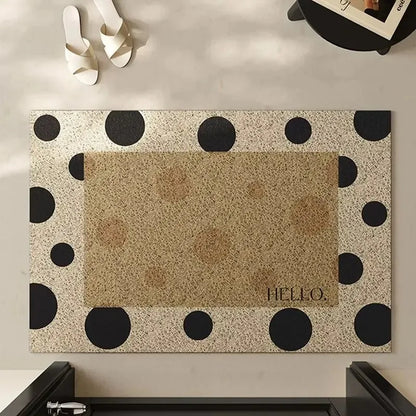 Modern Geometric Abstract Floor Mat
