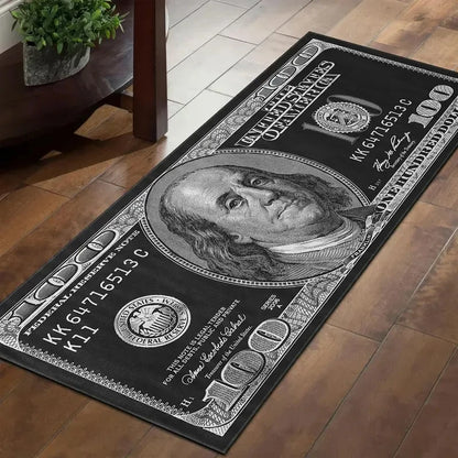 VIKAMA Dollar Stripe Creative Area Rug