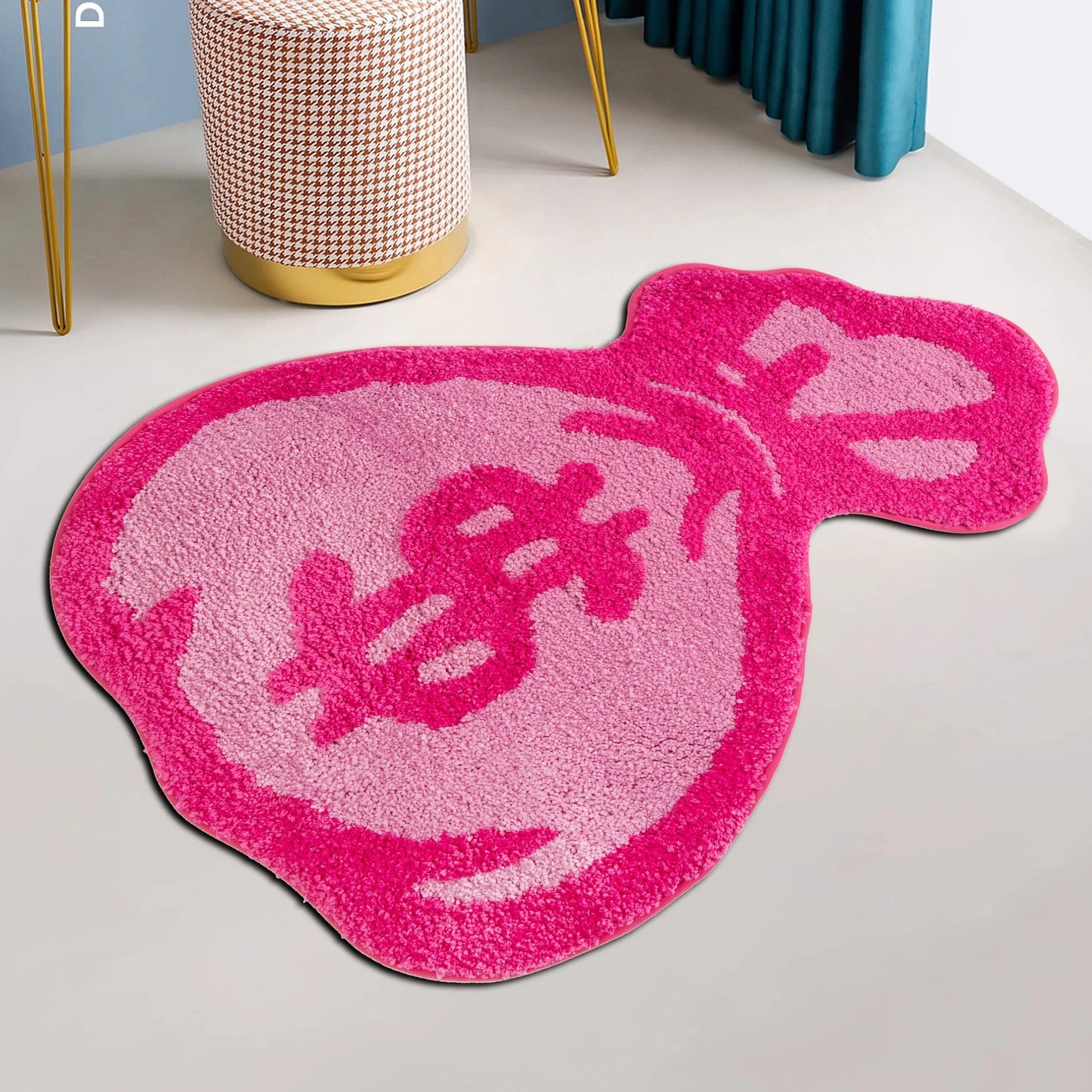 Wallet Tufted Fluffy Cartoon Area Rug