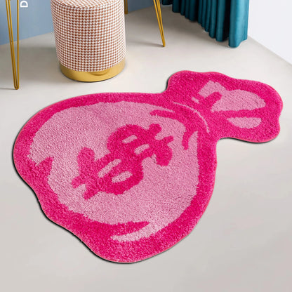Wallet Tufted Fluffy Cartoon Area Rug