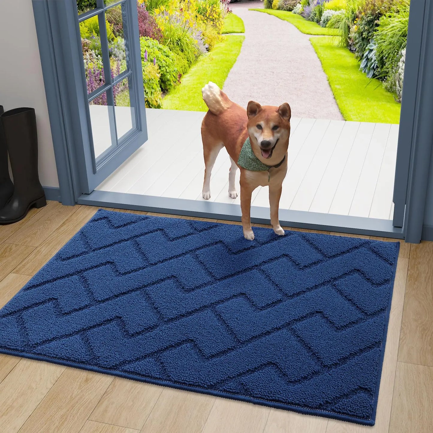 Olanly Washable Non-Slip Entry Door Mat