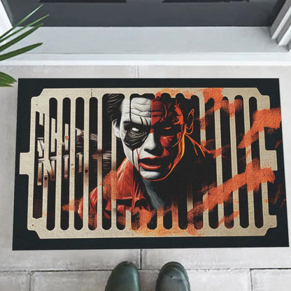 VIKAMA Halloween Clown Non-Slip Kitchen Carpet
