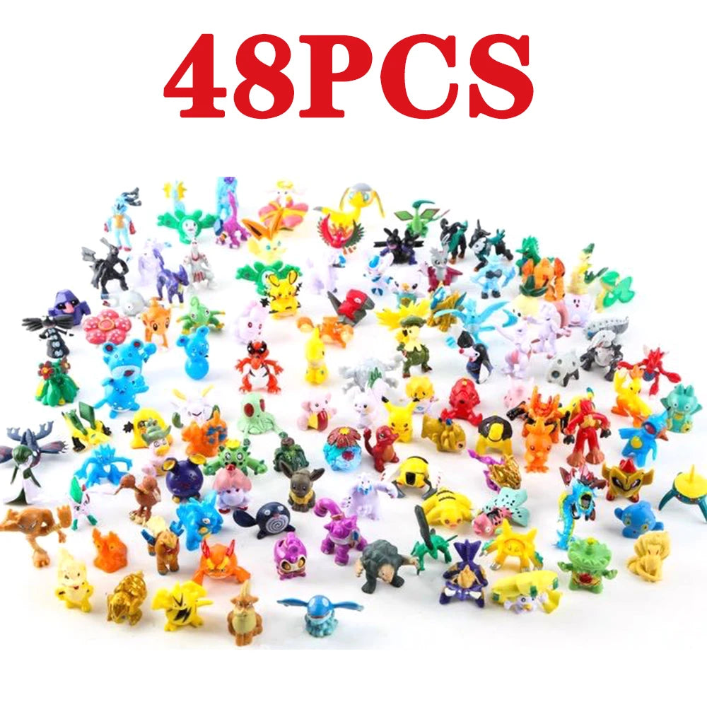Pokemon Pikachu Anime Action Figure Toy Set 144 Styles
