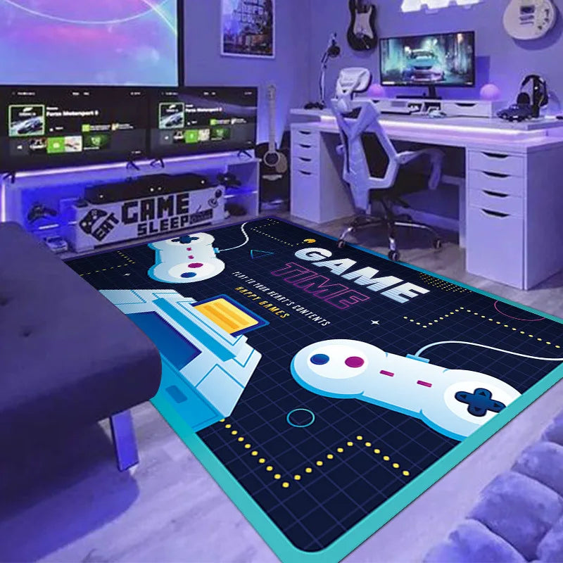 VIKAMA Cyberpunk Gaming Chair Floor Mat