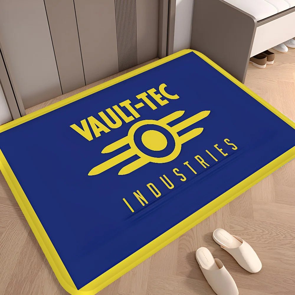 Gaming Logo Non-Slip Entrance Door Mat