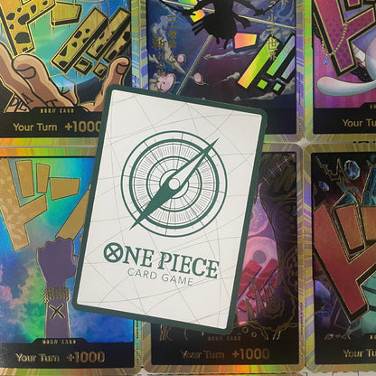 One Piece PRB01 Gold DON Super Parallel Foil Card