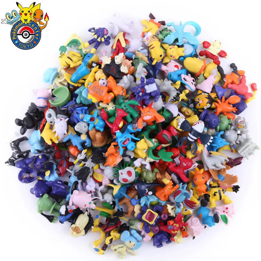 Pokemon Pikachu Mini Action Figure Set 24 144 Pieces