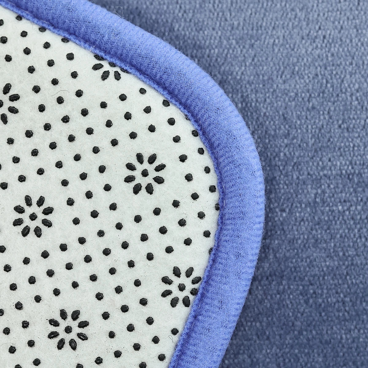 3-Piece Bathroom Mat Set Toilet Bath Shower Rugs Soft Absorbent Non-Slip Carpet Laundry Room Home Decor