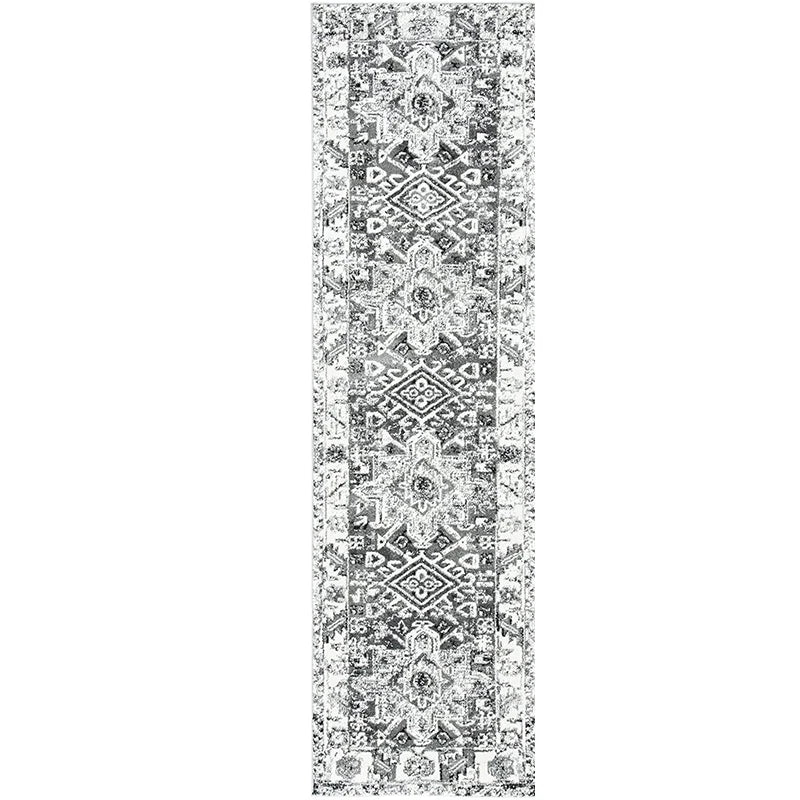 Bohemian Persian Geometric Runner Rug