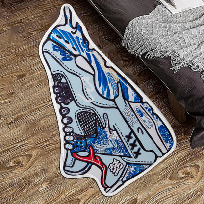 Sneaker Style Non-Slip Absorbent Doormat