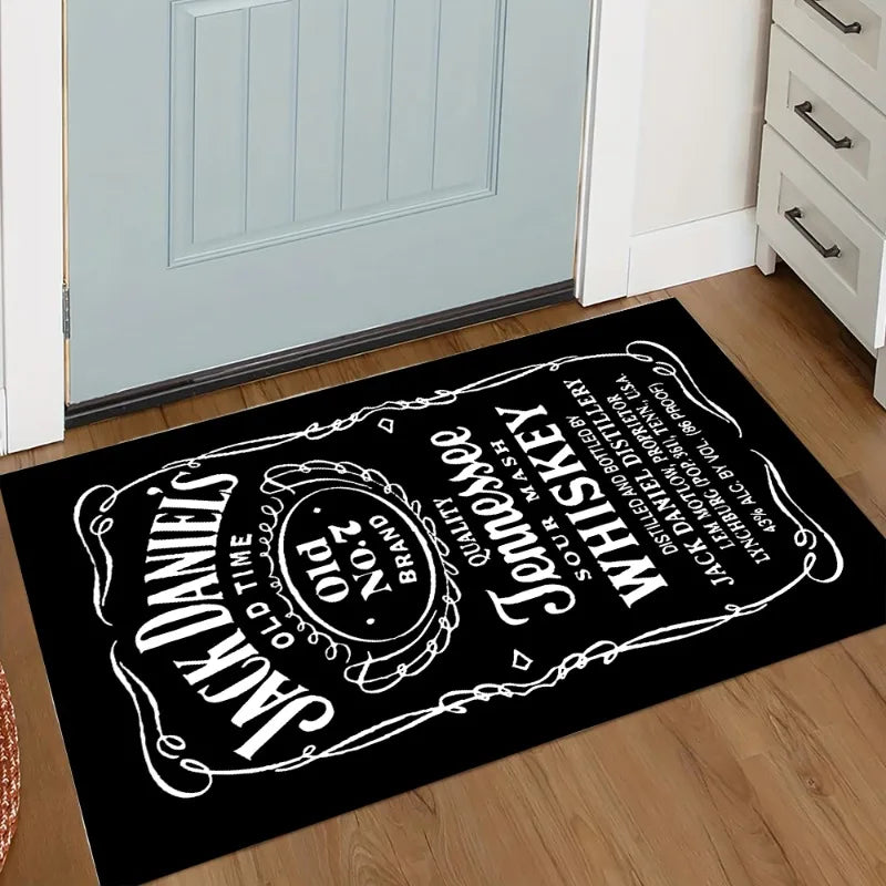 Fender Logo Guitar Music Rug