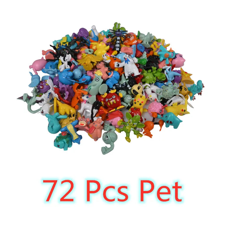 Pokemon Pikachu Anime Action Figure Toy Set 144 Styles
