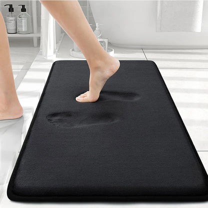 Olanly Silicone Memory Foam Non-Slip Bath Mat
