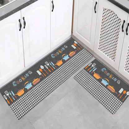 VIKAMA Kitchen Floor Mat Long Carpet Entrance Door Living Room Bedroom Rug