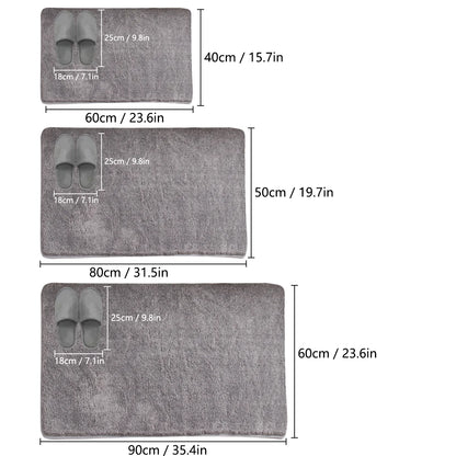 Thickened Non-Slip Absorbent Bathroom Mat