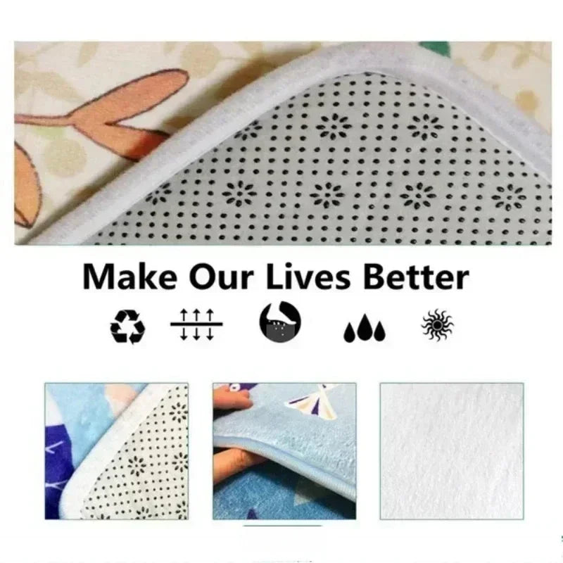 Colorful Game Controller Pattern Non-Slip Doormat
