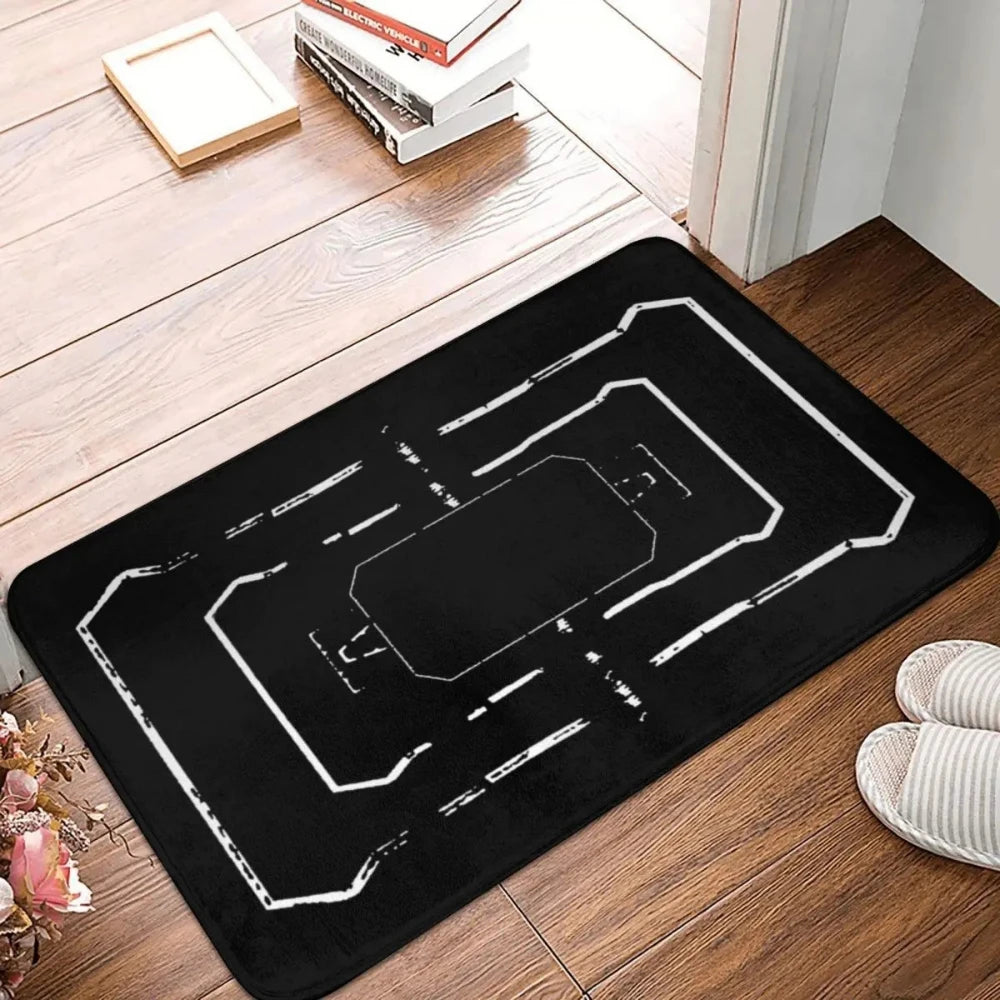 VIKAMA Simple Welcome Non-Slip Entrance Doormat