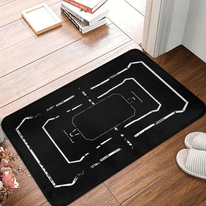 VIKAMA Simple Welcome Non-Slip Entrance Doormat