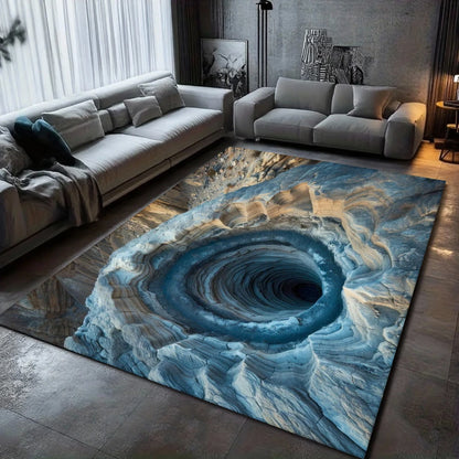 3D Cave Illusion Area Rug