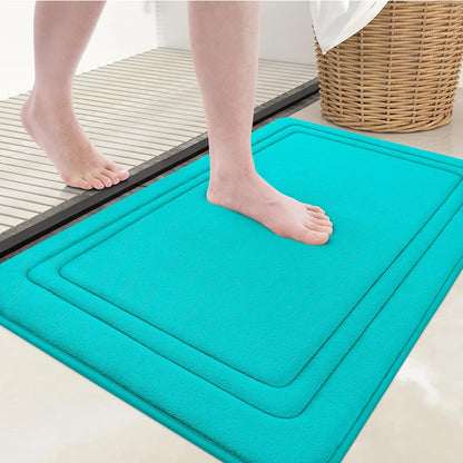 Olanly Memory Foam Soft Non-Slip Bath Mat