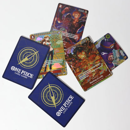 One Piece OPCG Frosted Laser Blue Core Card Set